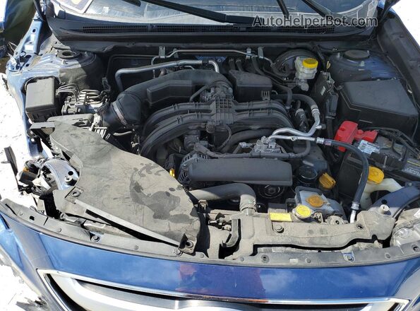4S4BTANC1L3144518 2020 SUBARU OUTBACK Blue Vista interior trasera