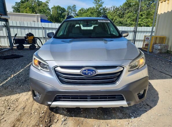 4S4BTANC1M3166245 2021 SUBARU OUTBACK Серебряный Вид спереди