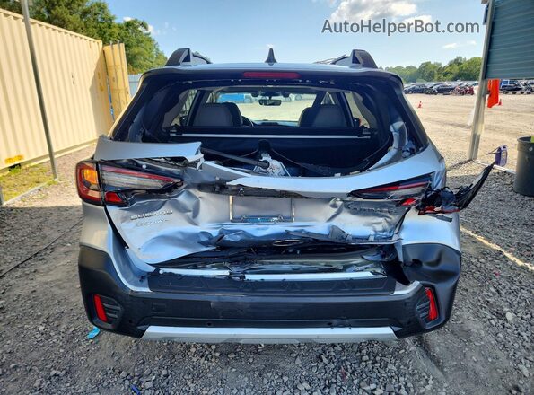 4S4BTANC1M3166245 2021 SUBARU OUTBACK Серебряный Вид сзади