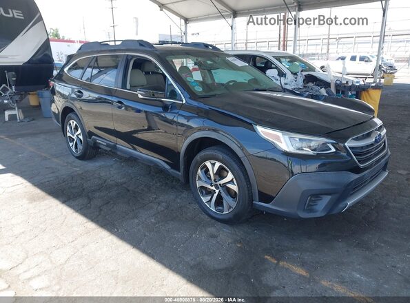 4S4BTANC2L3265851 2020 SUBARU OUTBACK Black Սալոնի հետևի տեսք