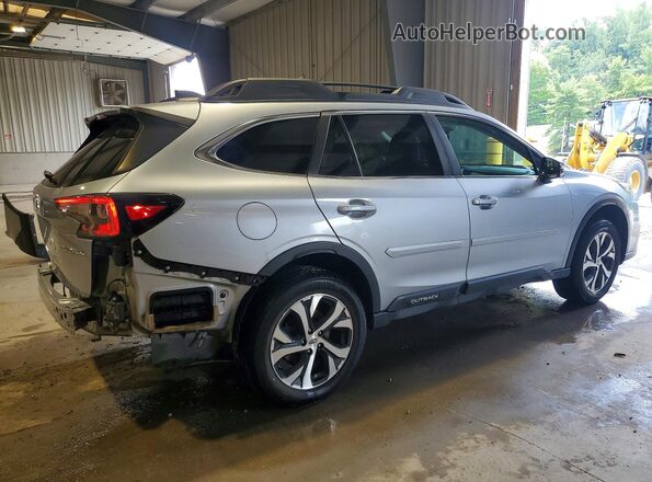 4S4BTANC2N3132865 2022 SUBARU OUTBACK Silver Задня права чверть
