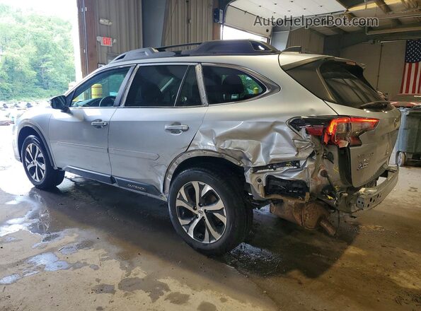 4S4BTANC2N3132865 2022 SUBARU OUTBACK Silver Задня ліва чверть