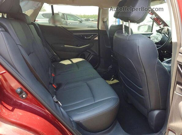 4S4BTANC2P3162239 2023 SUBARU OUTBACK Burgundy Вид задніх сидінь