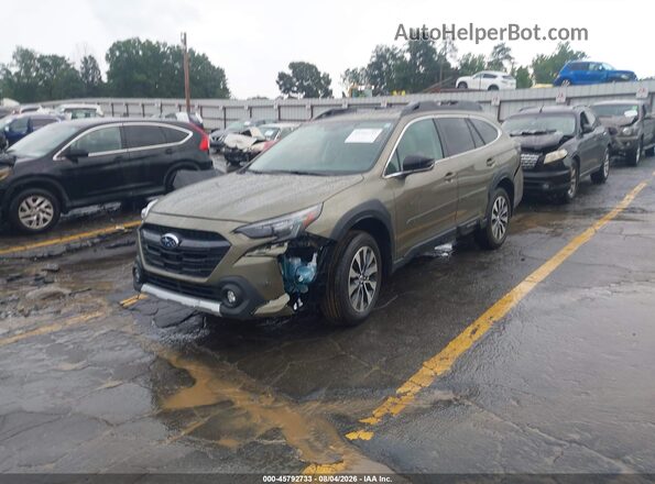 4S4BTANC2S3145059 2025 SUBARU OUTBACK Green Przód lewy