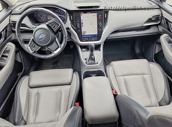 4S4BTANC3L3129275 2020 SUBARU OUTBACK Blue Вид панелі приладів