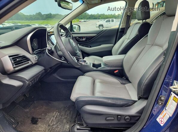 4S4BTANC3L3129275 2020 SUBARU OUTBACK Blue Вид салону спереду