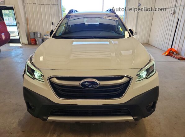 4S4BTANC3L3211491 2020 SUBARU OUTBACK White წინა ხედი