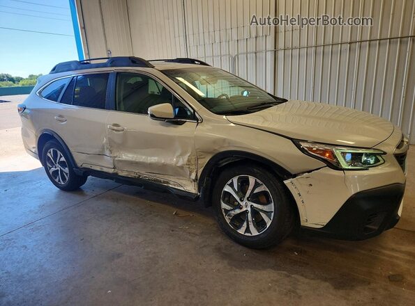 4S4BTANC3L3211491 2020 SUBARU OUTBACK White წინა მარჯვენა