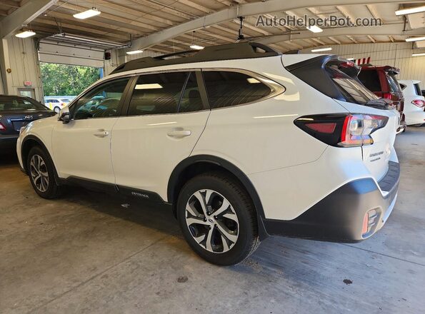 4S4BTANC3L3211491 2020 SUBARU OUTBACK White უკანა მარცხენა