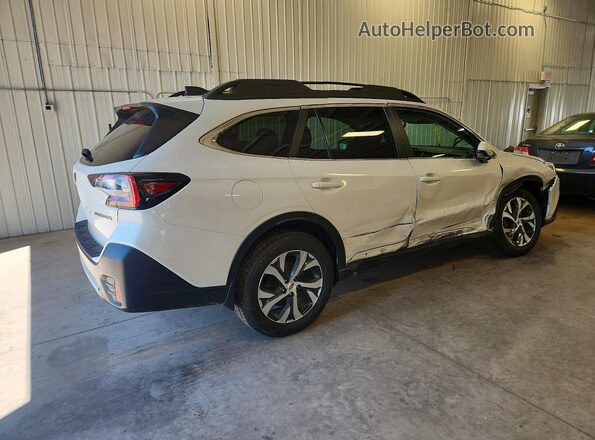 4S4BTANC3L3211491 2020 SUBARU OUTBACK White უკანა მარჯვენა