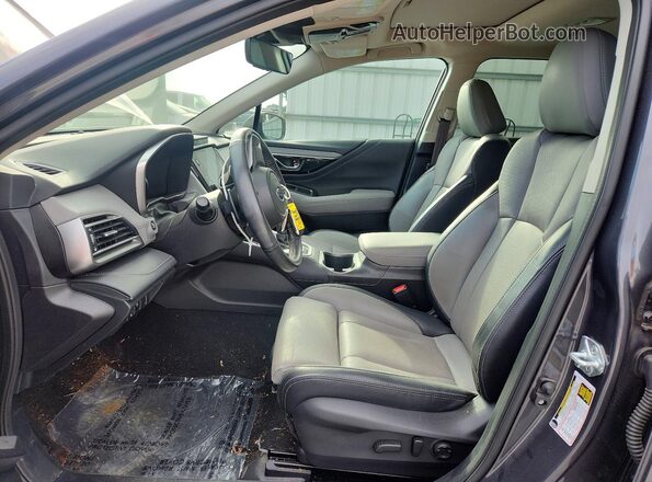 4S4BTANC3P3130299 2023 SUBARU OUTBACK Gray Widok wnętrza z przodu