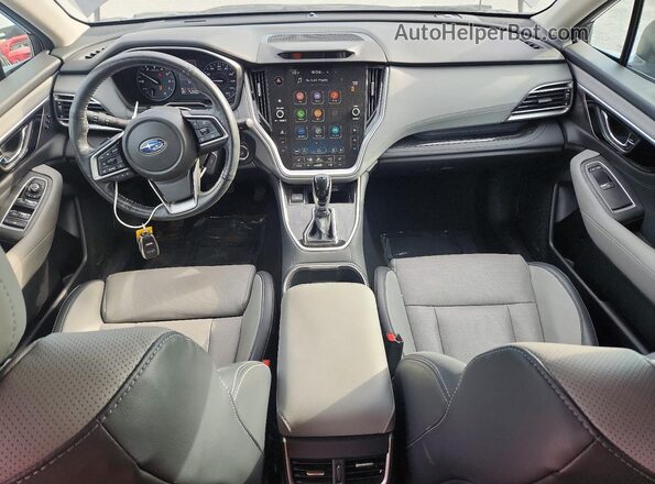4S4BTANC3P3130299 2023 SUBARU OUTBACK Gray Widok deski rozdzielczej