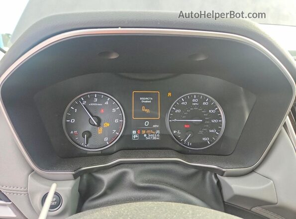 4S4BTANC3P3130299 2023 SUBARU OUTBACK Gray Widok zestawu wskaźników