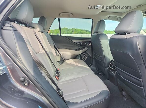 4S4BTANC3P3130299 2023 SUBARU OUTBACK Gray Widok wnętrza z tyłu