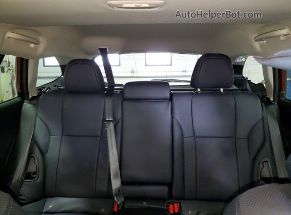4S4BTANC3S3300735 2025 SUBARU OUTBACK Red Rear seats view