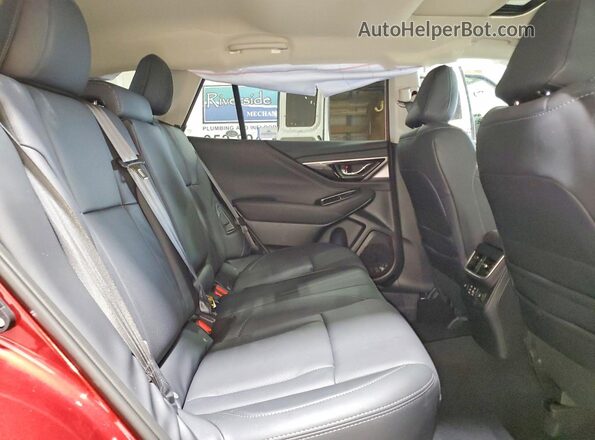 4S4BTANC3S3300735 2025 SUBARU OUTBACK Red Rear interior view
