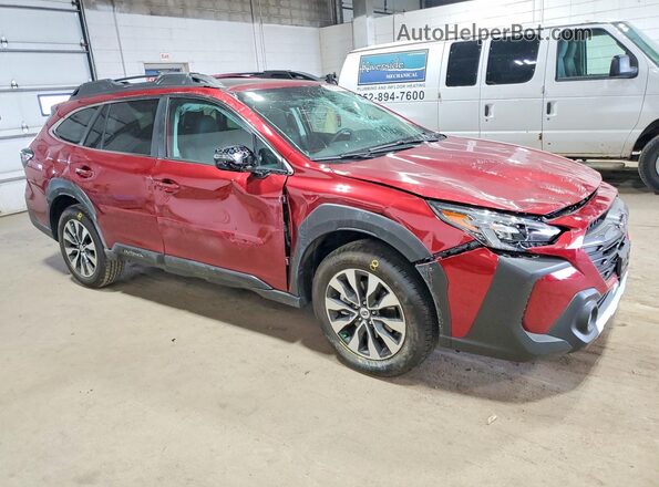 4S4BTANC3S3300735 2025 SUBARU OUTBACK Red Front right