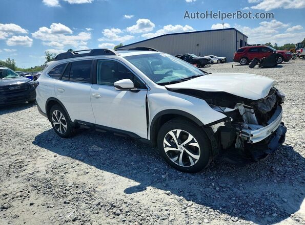 4S4BTANC4L3235525 2020 SUBARU OUTBACK White Передня права чверть