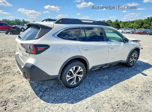 4S4BTANC4L3235525 2020 SUBARU OUTBACK White Задня права чверть