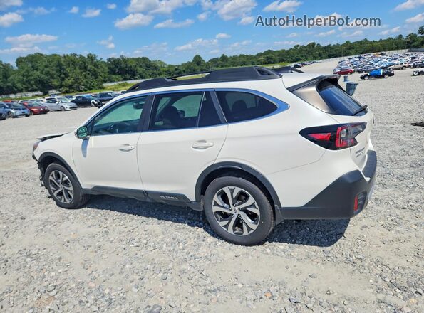4S4BTANC4L3235525 2020 SUBARU OUTBACK White Задня ліва чверть