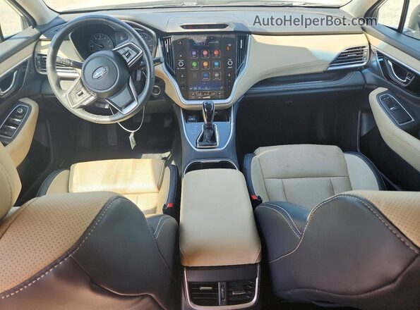 4S4BTANC4L3235525 2020 SUBARU OUTBACK White Вид панелі приладів