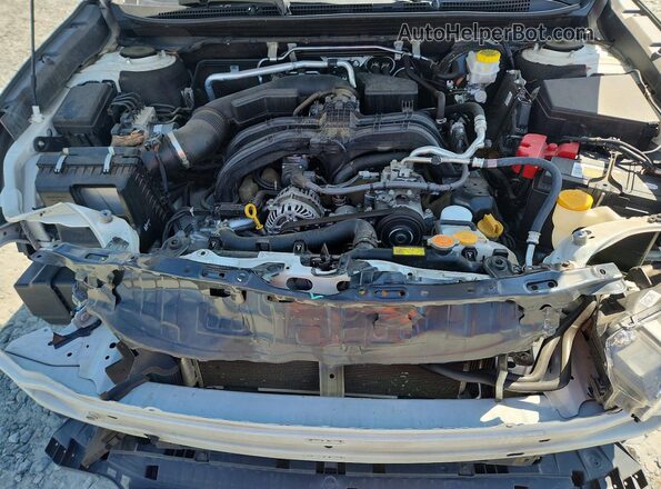 4S4BTANC4L3235525 2020 SUBARU OUTBACK White Вид підкапотного простору