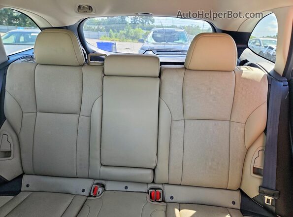 4S4BTANC4L3235525 2020 SUBARU OUTBACK White Вид задніх сидінь