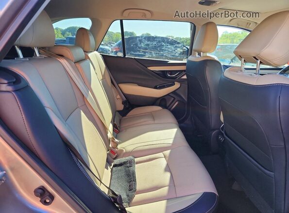 4S4BTANC4L3245049 2020 SUBARU OUTBACK Tan უკანა სავარძლების ხედი