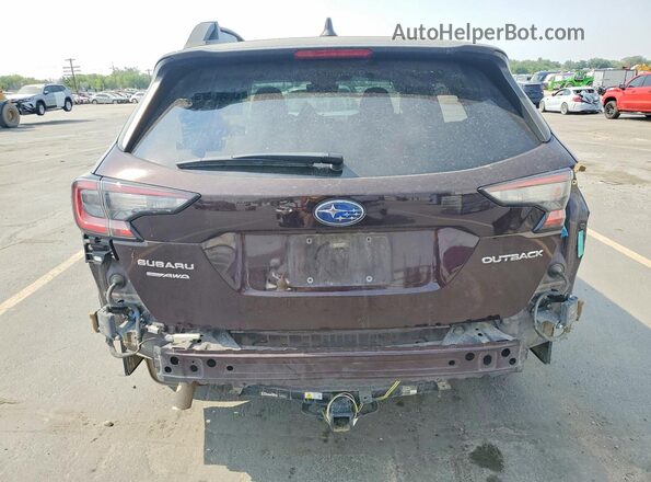 4S4BTANC4R3175142 2024 SUBARU OUTBACK Purple Вид ззаду