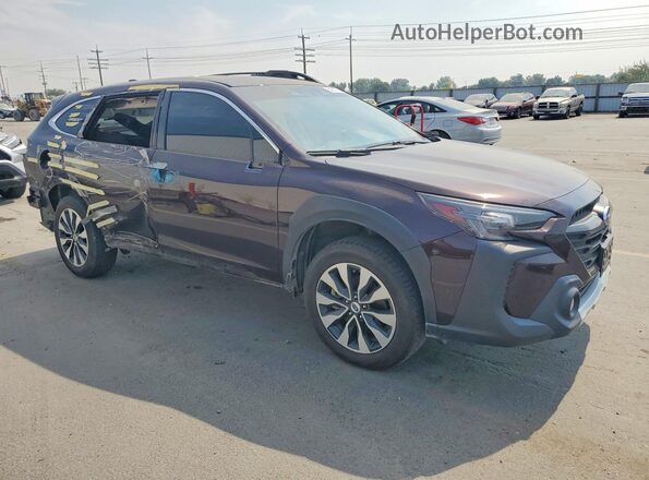 4S4BTANC4R3175142 2024 SUBARU OUTBACK Purple Передня права чверть