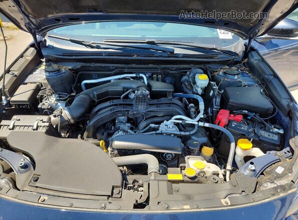 4S4BTANC4R3238899 2024 SUBARU OUTBACK Синий Вид задней части салона