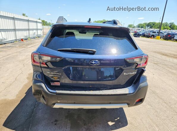 4S4BTANC4R3238899 2024 SUBARU OUTBACK Синий Вид сзади