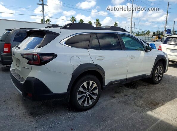 4S4BTANC4R3294941 2024 SUBARU OUTBACK White Rear right