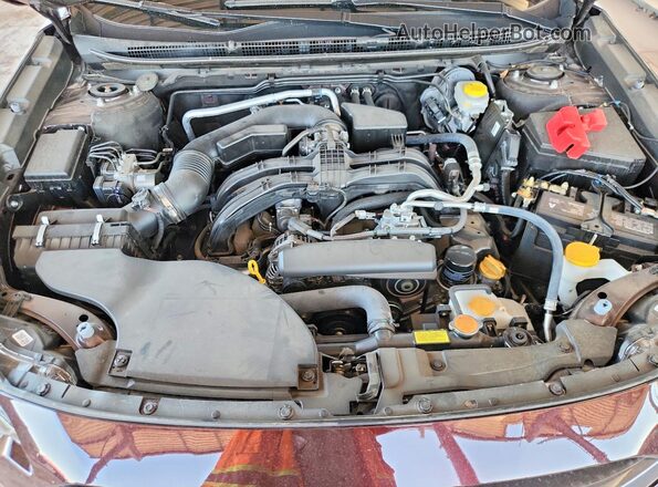 4S4BTANC4R3301144 2024 SUBARU OUTBACK Burgundy Вид підкапотного простору