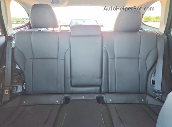 4S4BTANC4R3301144 2024 SUBARU OUTBACK Burgundy Вид задніх сидінь