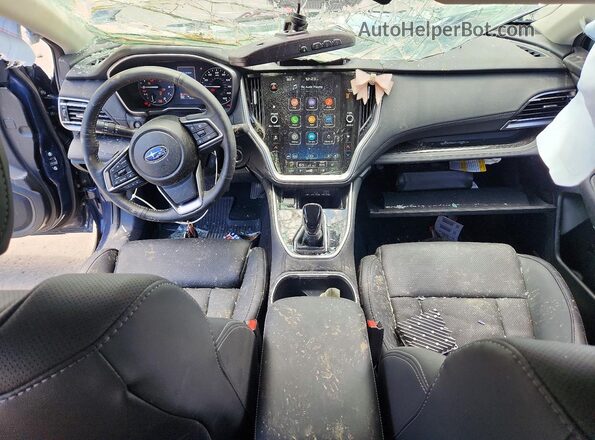 4S4BTANC4S3282147 2025 SUBARU OUTBACK Blue Dashboard view