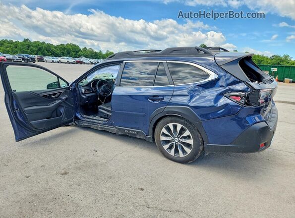 4S4BTANC4S3282147 2025 SUBARU OUTBACK Blue Rear left