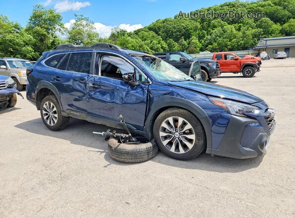 4S4BTANC4S3282147 2025 SUBARU OUTBACK Blue Front right