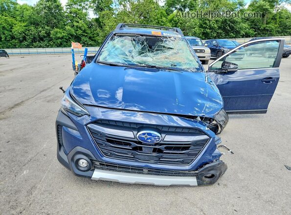 4S4BTANC4S3282147 2025 SUBARU OUTBACK Blue Front view
