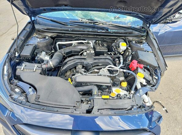 4S4BTANC4S3282147 2025 SUBARU OUTBACK Blue Engine compartment view