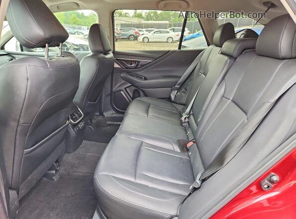 4S4BTANC5L3101378 2020 SUBARU OUTBACK Burgundy Rear interior view