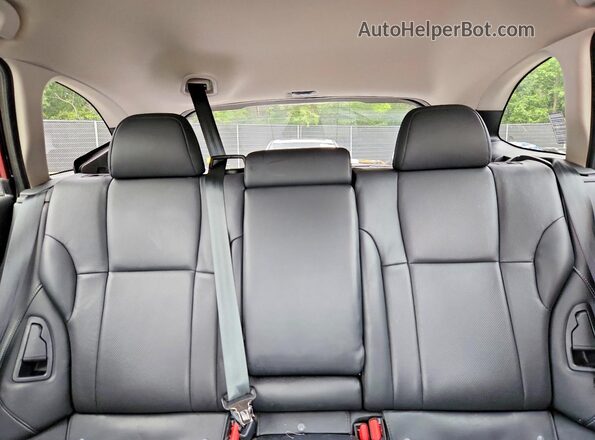 4S4BTANC5L3101378 2020 SUBARU OUTBACK Burgundy Rear seats view