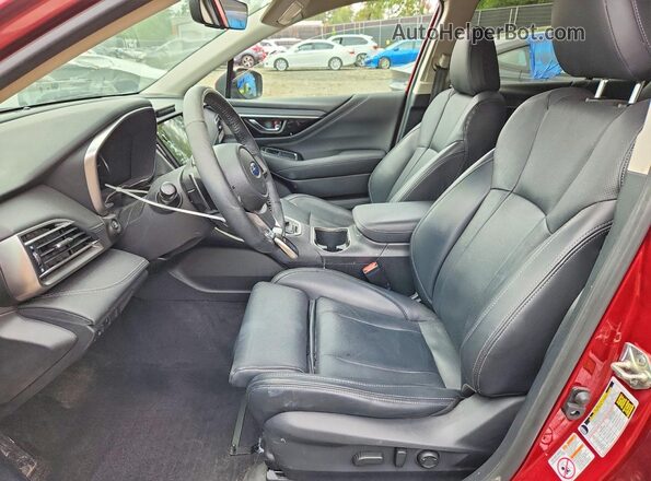 4S4BTANC5L3101378 2020 SUBARU OUTBACK Burgundy Front interior view