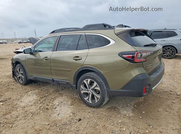 4S4BTANC5L3262121 2020 SUBARU OUTBACK Green Tył lewy