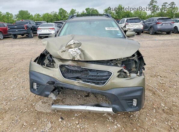 4S4BTANC5L3262121 2020 SUBARU OUTBACK Green Widok z przodu