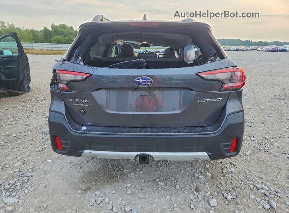 4S4BTANC5N3252014 2022 SUBARU OUTBACK Gray Вид ззаду
