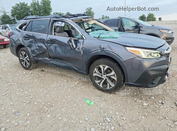 4S4BTANC5N3252014 2022 SUBARU OUTBACK Gray Передня права чверть