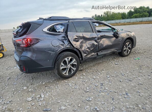 4S4BTANC5N3252014 2022 SUBARU OUTBACK Gray Задня права чверть