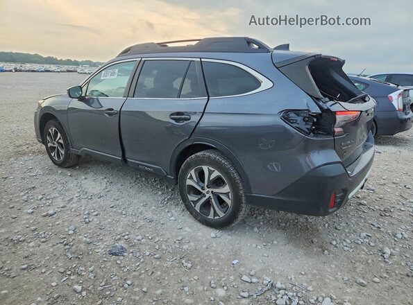 4S4BTANC5N3252014 2022 SUBARU OUTBACK Gray Задня ліва чверть