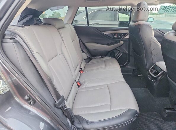 4S4BTANC5N3252014 2022 SUBARU OUTBACK Gray Вид задніх сидінь